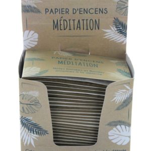 Papier d'Encens Méditation