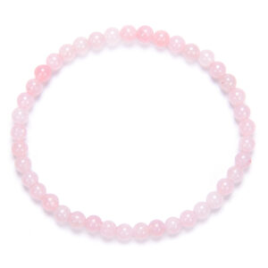 Bracelet Quartz Rose extra 4 mm