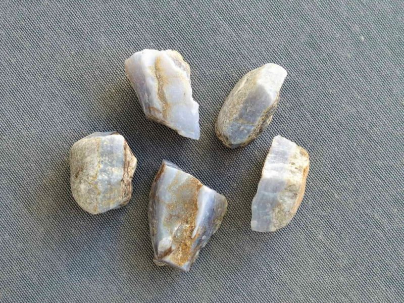 Calcédoine Bleue