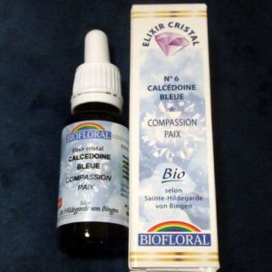 Elixir de Cristal de Calcédoine Bleue
