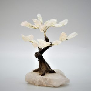 Petit Bonsaï Quartz Rose