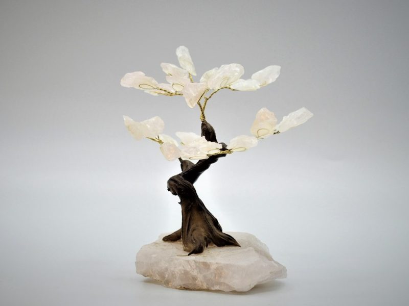 Petit Bonsaï Quartz Rose