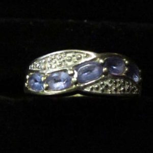 Bague Iolite Vermeil