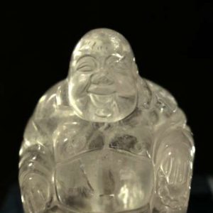 Bouddha en Cristal de Roche