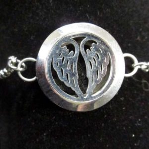 Bracelet Diffuseur d'Huiles Essentielles Ailes d'Ange – Image 2