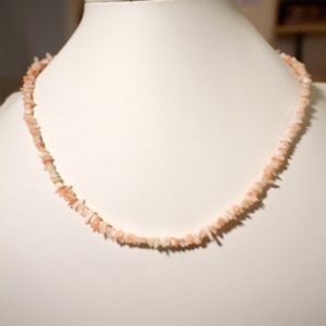Collier Baroque Corail Rose