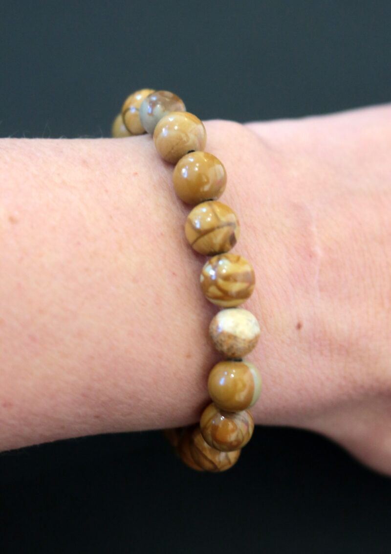 Bracelet Jaspe Paysage Homme – Image 2