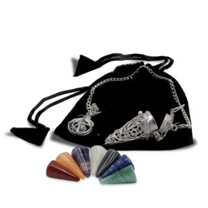 Pendule Choku Rei avec pierres 7 Chakras – Image 2