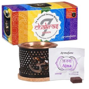 SET Chakra : Diffuseur + briques d'encens