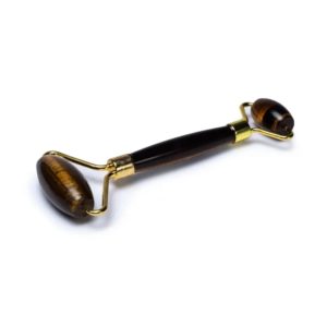 Rouleau de massage visage Œil de Tigre