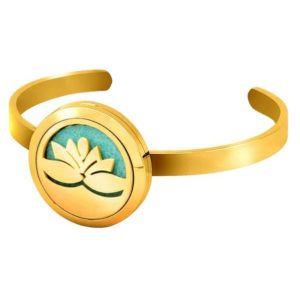 Bracelet Diffuseur Lotus Doré