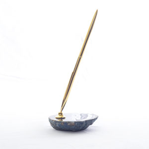 Porte-stylo Agate grande épaisse