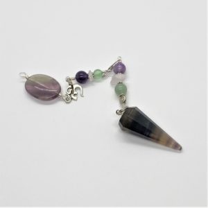 Pendule OM Fluorite