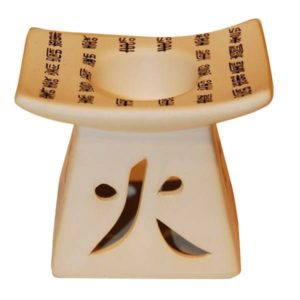 Brûle parfum blanc chinois