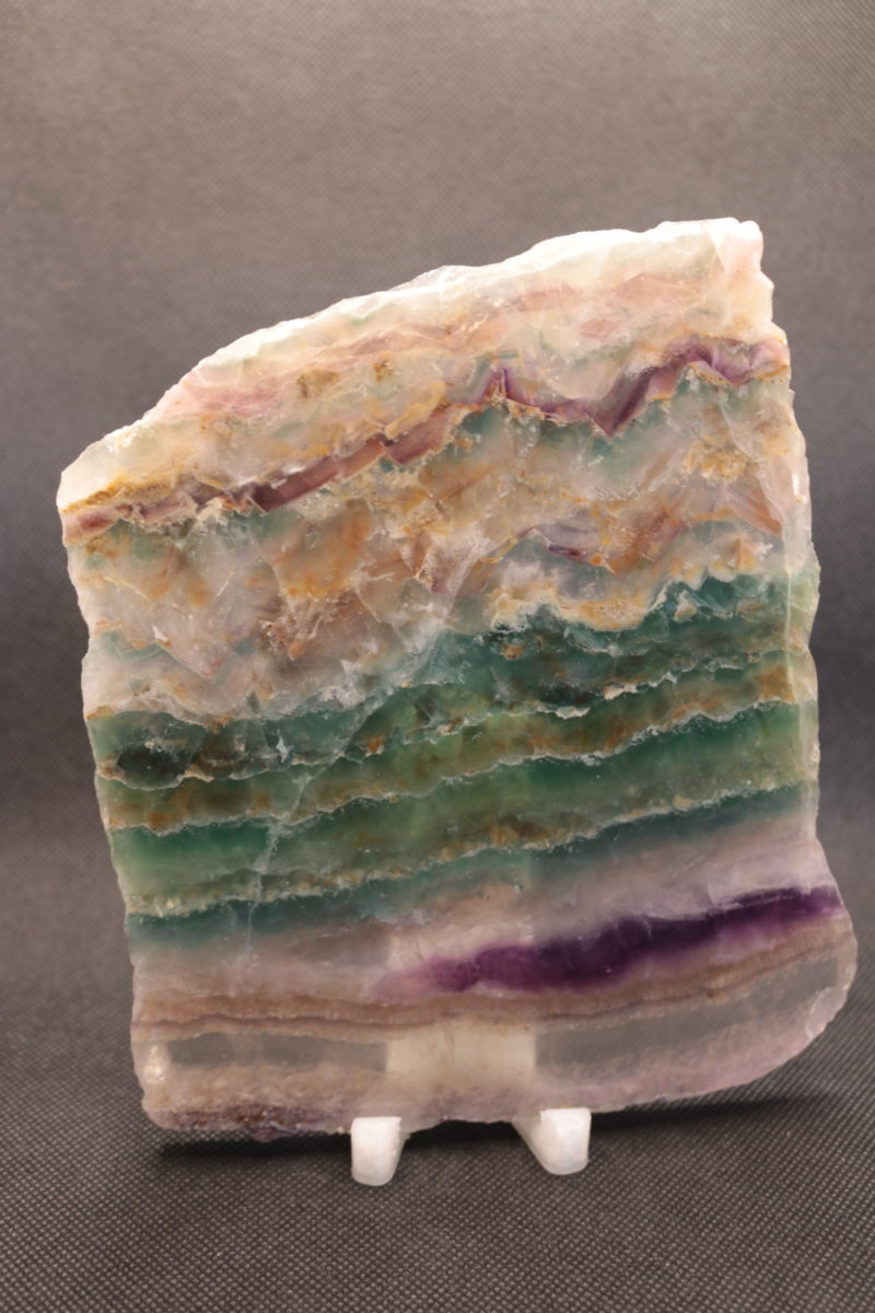 Plaque de Fluorine polie