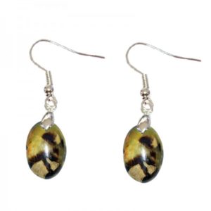 Boucles d'Oreilles Septaria Ovale