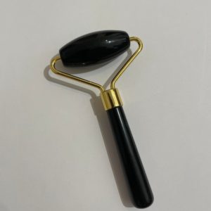 Rouleau de Massage Obsidienne Noire