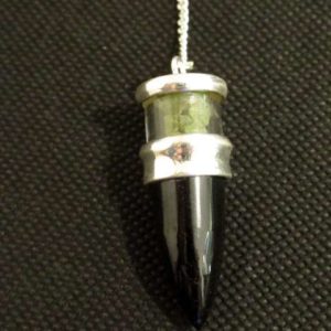 Pendule Tourmaline/Péridot