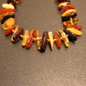 Collier Bébé Ambre Chips et Roulé – Image 2
