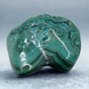 Forme libre Chrysocolle et Malachite