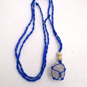 Collier en Corde Cristal de Roche – Image 2