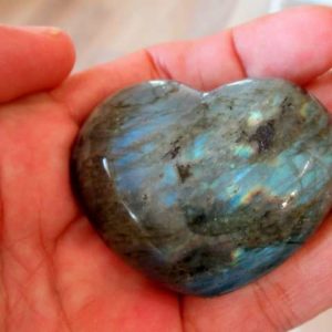 Coeur Labradorite Bleu – Image 2