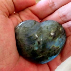 Coeur Labradorite Bleu – Image 4