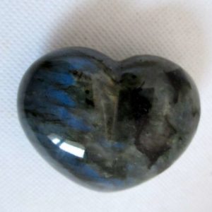 Coeur Labradorite Bleu