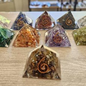 Mini Pyramide Orgone Rhodocrosite – Image 2