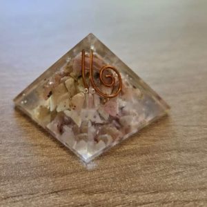 Mini Pyramide Orgone Rhodocrosite