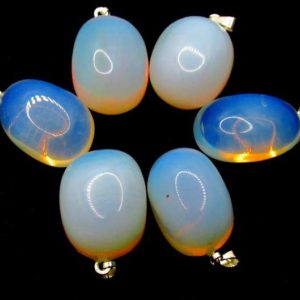 Pendentif Opaline
