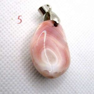 Pendentif Agate Botswana Rose – Image 5