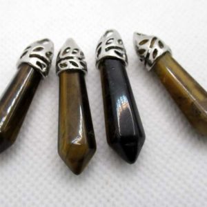 Pendentif Oeil de Tigre Pointe
