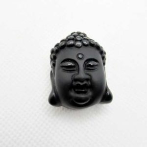 Pendentif Bouddha Onyx Noir