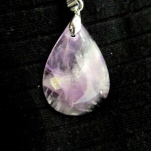 Pendentif Améthyste Chevron – Image 4