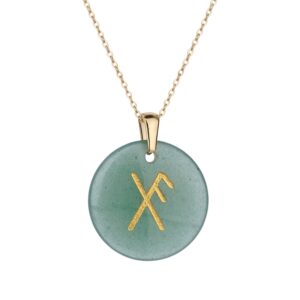 Talisman runique Chance Aventurine