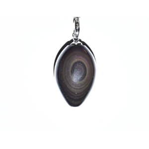 Pendule Goutte Obsidienne Œil Céleste