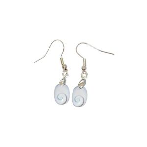 Boucles d'oreilles Œil de Sainte Lucie Ovale