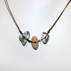 Collier Fil Polyester Perles de rivière