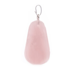 Pendentif Bélière Quartz Rose