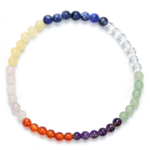 Bracelet 7 chakras extra 4 mm