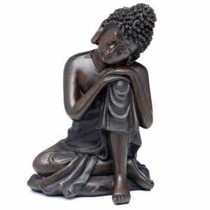 Bouddha Effet Bois Brossé