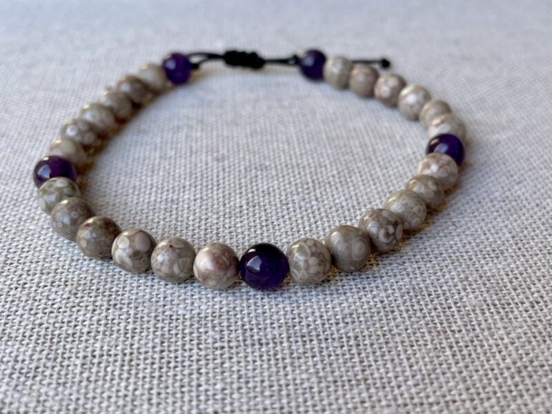 Bracelet Maïfanite et Améthyste