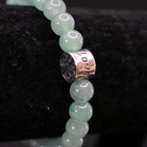 Bracelet Homme Aventurine Verte – Image 2