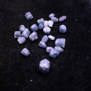 Saphir bleu brut 10 g