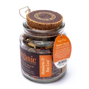 Résine Smudge mandarine et feuille de laurier - Organic – Image 4