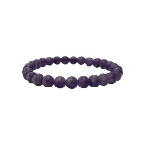 Bracelet Améthyste Dépolie 6 mm