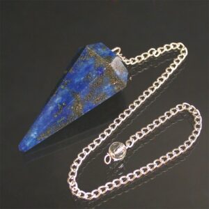 Pendule Facetté Lapis Lazuli