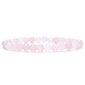 Bracelet Quartz Rose  6 mm – Image 2
