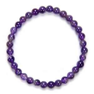 Bracelet Améthyste 6 mm